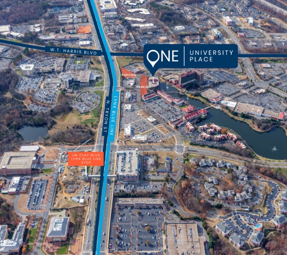 aerial view of location